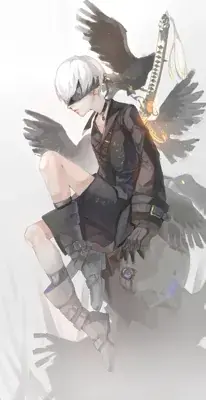 Thumbnail of Nier Automata: Girl with wings and a sword