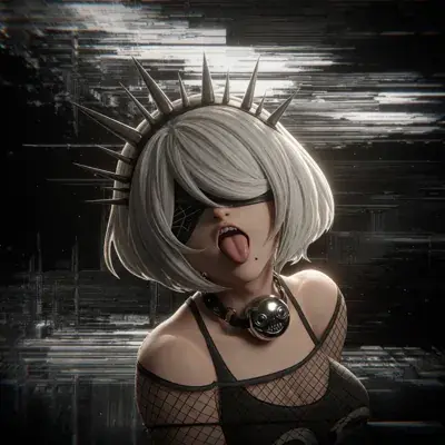 Thumbnail of 2B in Gothic-Lolita Style from NieR Automata
