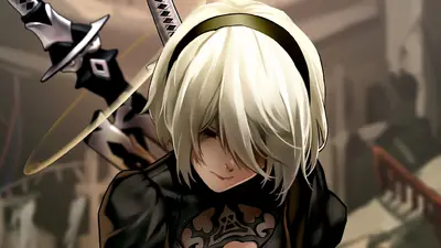 Thumbnail of 2B in NieR: Automata Gothic-Lolita Outfit