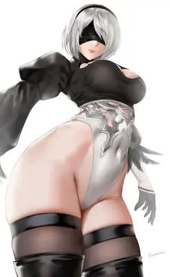 Thumbnail of 2B in Gothic-Lolita Outfit from NieR Automata
