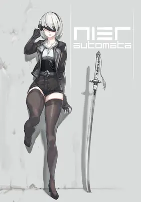 Thumbnail of 2B in NieR Automata Gothic-Lolita Outfit