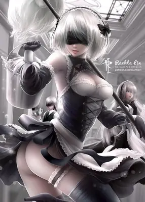 Thumbnail of 2B in Gothic-Lolita Outfit from NieR Automata