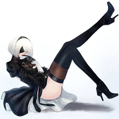 Thumbnail of 2B in Gothic-Lolita Outfit from NieR Automata