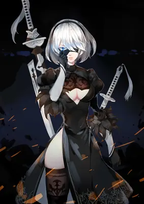 Thumbnail of 2B in NieR: Automata Gothic-Lolita Outfit