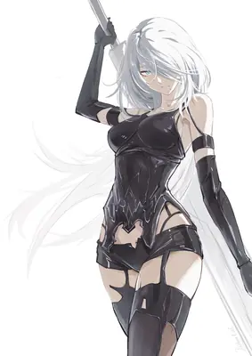 Thumbnail of 2B in NieR: Automata Gothic-Lolita Outfit