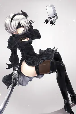 Thumbnail of 2B in NieR: Automata Gothic-Lolita Outfit