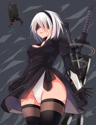 Thumbnail of 2B in NieR: Automata Gothic-Lolita Outfit