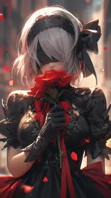 Thumbnail of 2B and the Roses