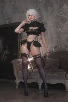 Thumbnail of 2B in Gothic-Lolita Outfit from NieR Automata