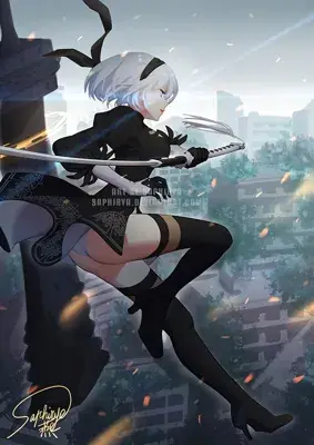 Thumbnail of 2B Combat Leap (Blindfold Off)