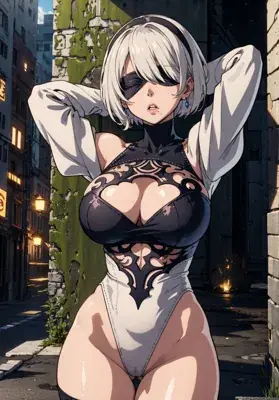 Thumbnail of 2B in the Ruins