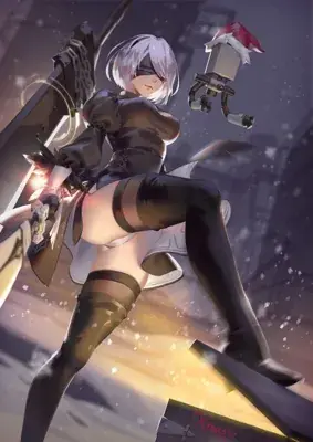 Thumbnail of 2B's Festive Duty