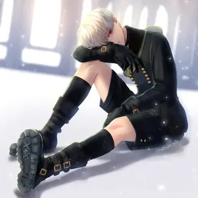 Thumbnail of 9S in a Moment of Reflection