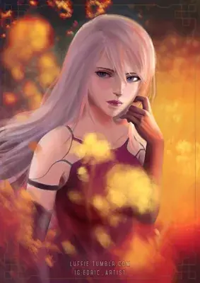 Thumbnail of Artistic render of 2b from nier automata - Nier Art