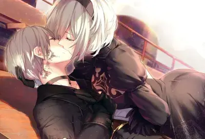 Thumbnail of Artistic render of 2b from nier automata - Nier Art