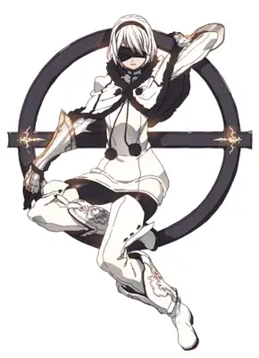 Thumbnail of Artistic render of 2b from nier automata - Nier Art