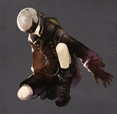 Thumbnail of Artistic render of 2b from nier automata - Nier Art