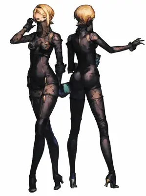 Artistic render of 2b from nier automata
