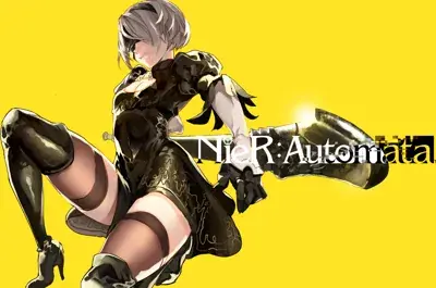 Thumbnail of Artistic render of 2b from nier automata - Nier Art