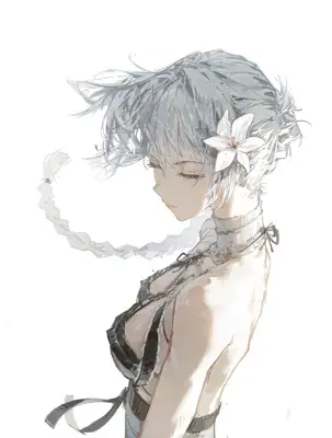 Thumbnail of Artistic render of 2b from nier automata - Nier Art