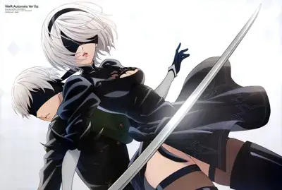 Thumbnail of Artistic render of 2b from nier automata - Nier Art