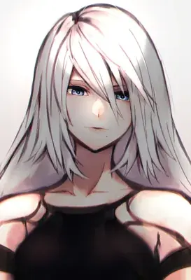 Thumbnail of Artistic render of 2b from nier automata - Nier Art
