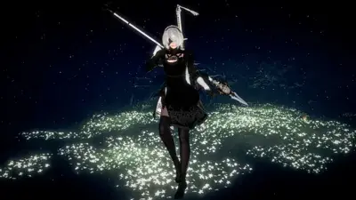 Thumbnail of Artistic render of 2b from nier automata - Nier Art