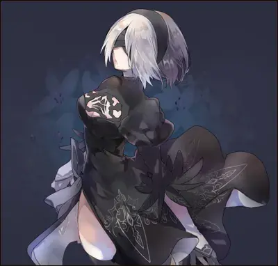 Thumbnail of Artistic render of 2b from nier automata - Nier Art