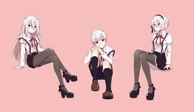 Thumbnail of Artistic render of 2b from nier automata - Nier Art