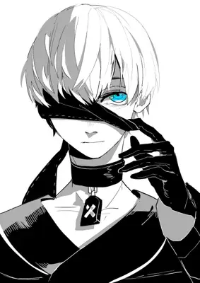 Thumbnail of Artistic render of 2b from nier automata - Nier Art