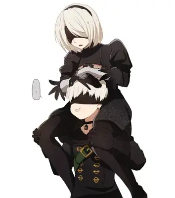 Thumbnail of Artistic render of 2b from nier automata - Nier Art