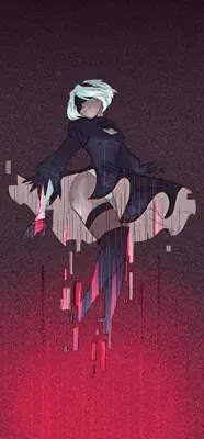 Thumbnail of Artistic render of 2b from nier automata - Nier Art