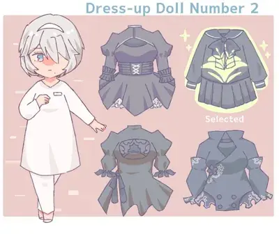 Thumbnail of Artistic render of 2b from nier automata - Nier Art