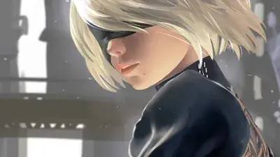 Blonde haired girl with a black top and a black jacket