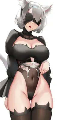 Cartoon character with a big boo and a big boo