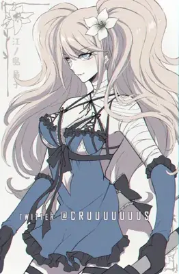 Crossover-Characters from Nier Automata crossover-style artwork showing blonde character in detailed outfit