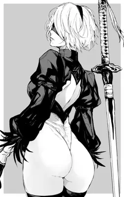 Girl with a sword and a jacket