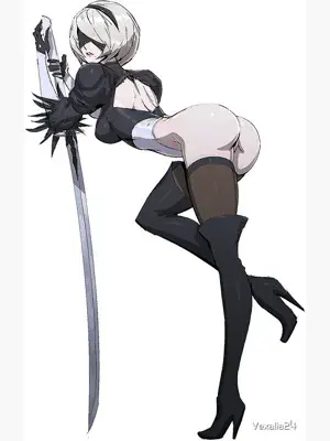 Woman with a sword and a black outfit